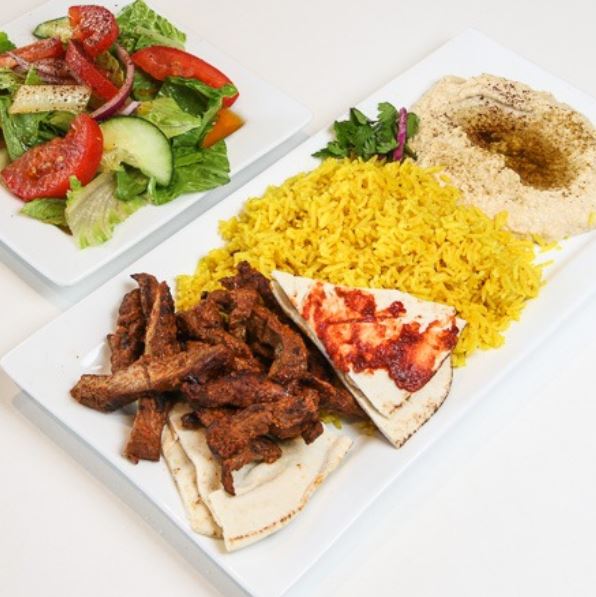 Order Shawarma Lamb food online from Dubai Mediterranean Restaurant & Bar store, Madison on bringmethat.com