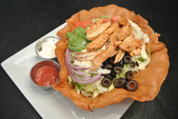 Order El Taco Salad food online from Main Street Pizzeria & Grille store, Wyncote on bringmethat.com