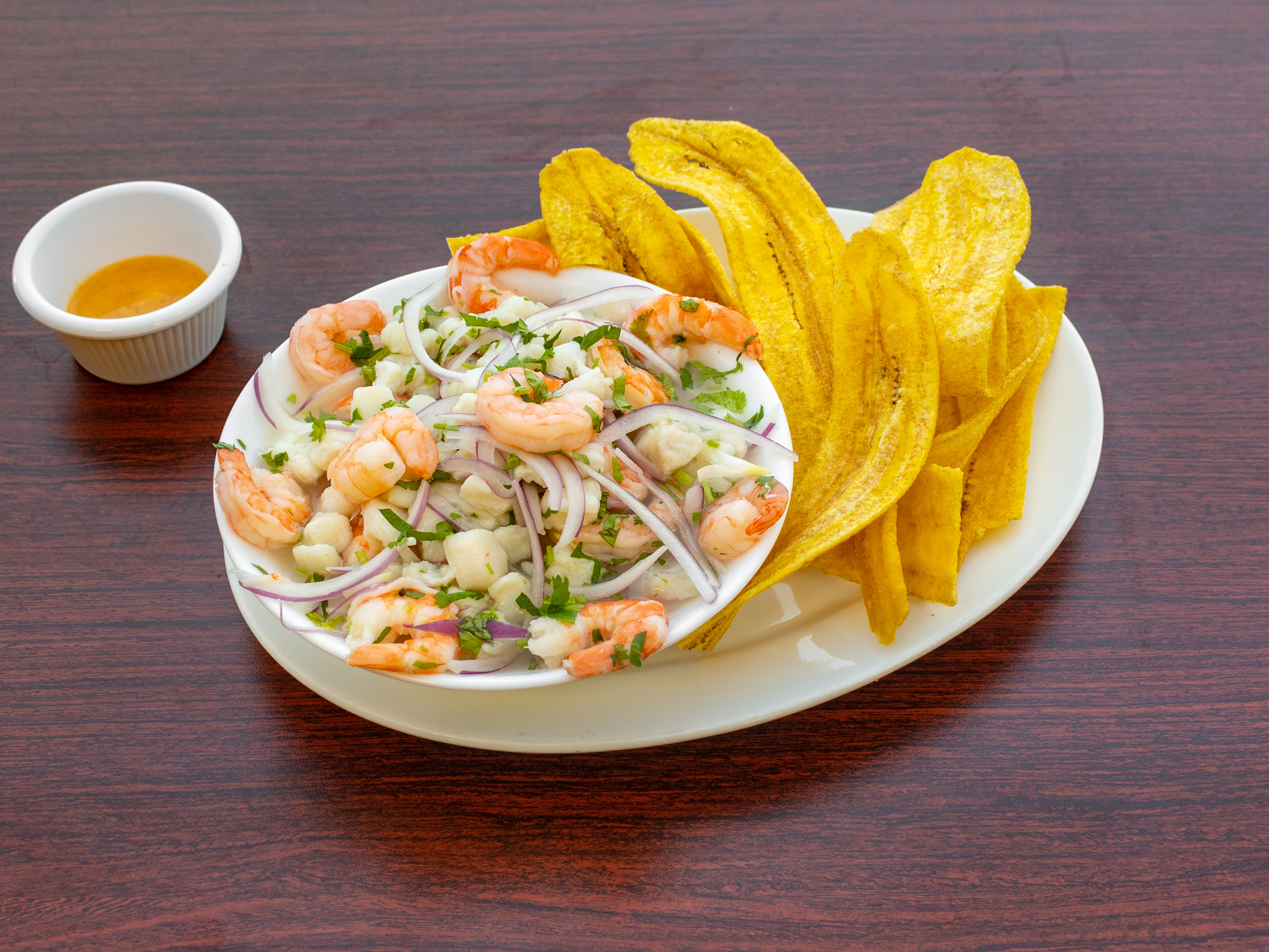 Order CEVICHE  food online from Armando Bar & Restaurant store, Bergenfield on bringmethat.com