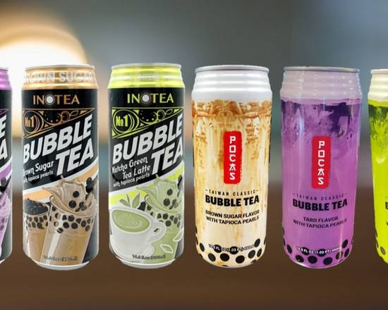 Order Assorted Bubble Milk Tea (Set of 10) food online from Thai Curry store, Arlington on bringmethat.com