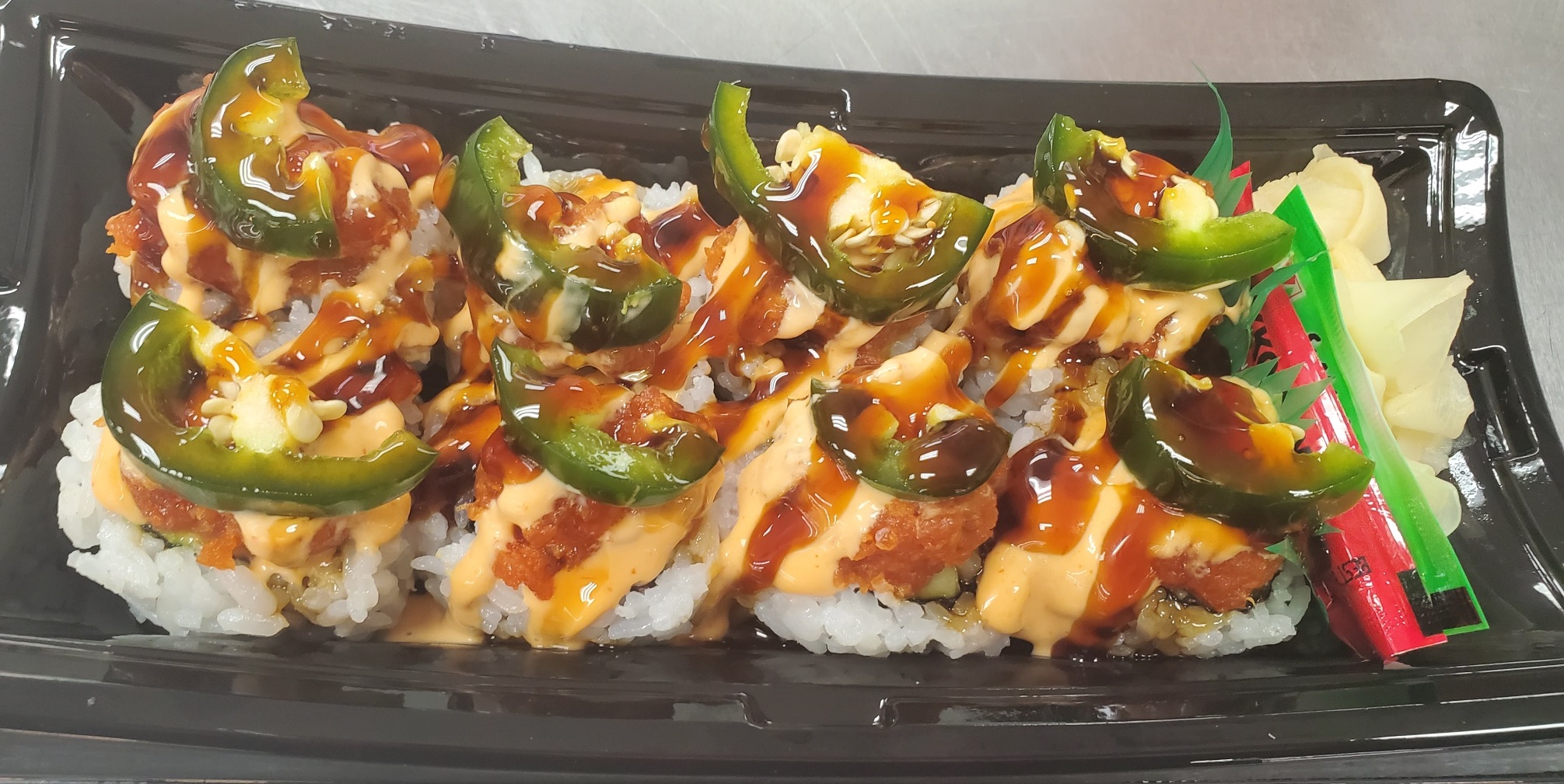 Order Jalapeno Spicy Tuna Special food online from Sushishop store, San Diego on bringmethat.com