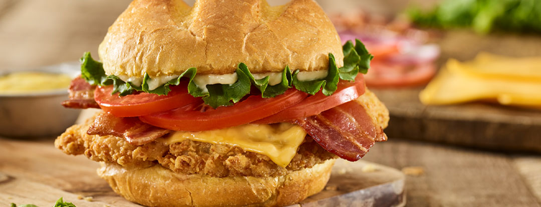 Order Bacon Smash® Crispy Chicken Sandwich food online from Birch Bird store, Littleton on bringmethat.com
