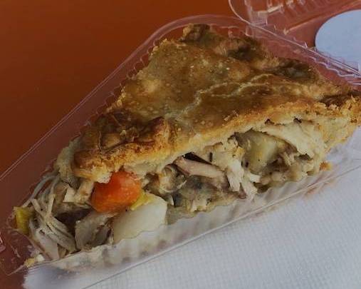 Order Herbed Chicken Pot Pie - Slice food online from Windowsill Pies Bakery &amp; Cafe store, New Orleans on bringmethat.com