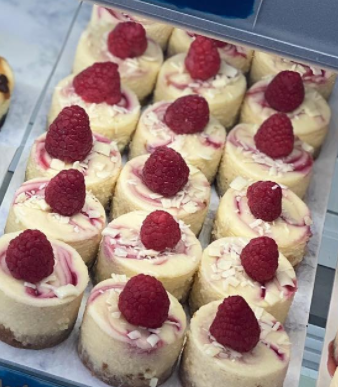 Order White Chocolate Raspberry food online from Sheshecakes store, Amarillo on bringmethat.com