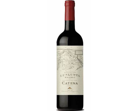 Order Catena Zapata, Malbec Lunlunta (2018) · 750 mL  food online from House Of Wine store, New Rochelle on bringmethat.com