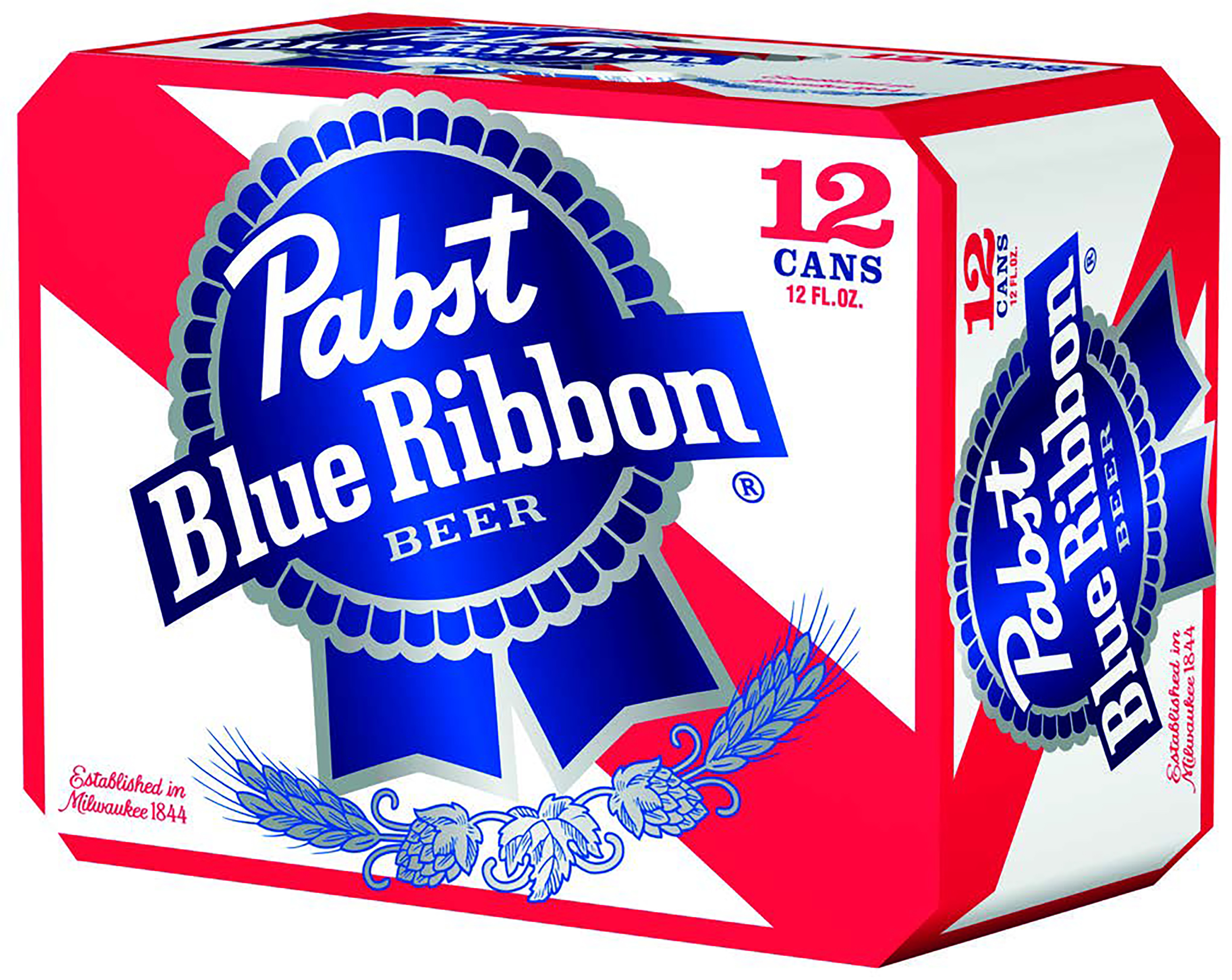 Order Pabst Blue Ribbon 12pk food online from Chevron Extramile store, Cameron Park on bringmethat.com