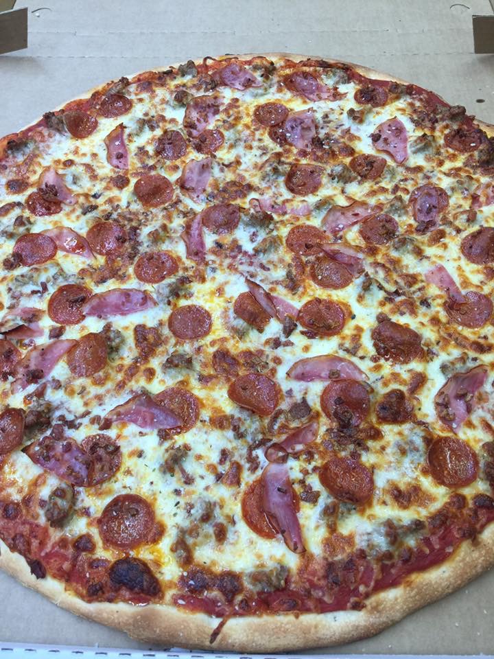 Order Hurricane Pizza 24" 42 Pieces food online from Mama Cimino's store, Dixon on bringmethat.com