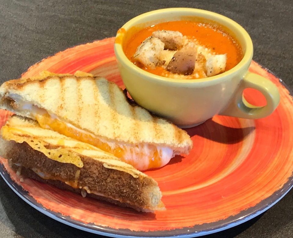 Order Tomato Bisque food online from Heartland Point Cafe store, Orrville on bringmethat.com