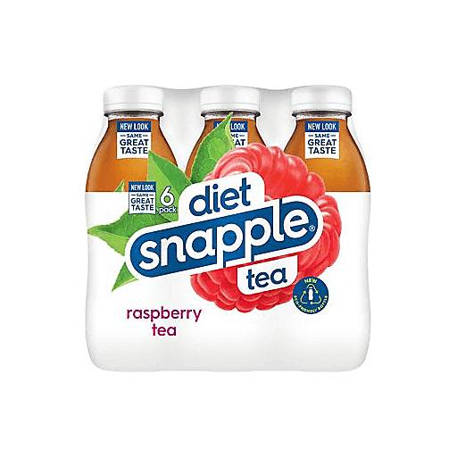 Order Snapple Diet Raspberry Tea (6PK 16 OZ) sku:132694 132694 food online from Bevmo! store, Lafayette on bringmethat.com