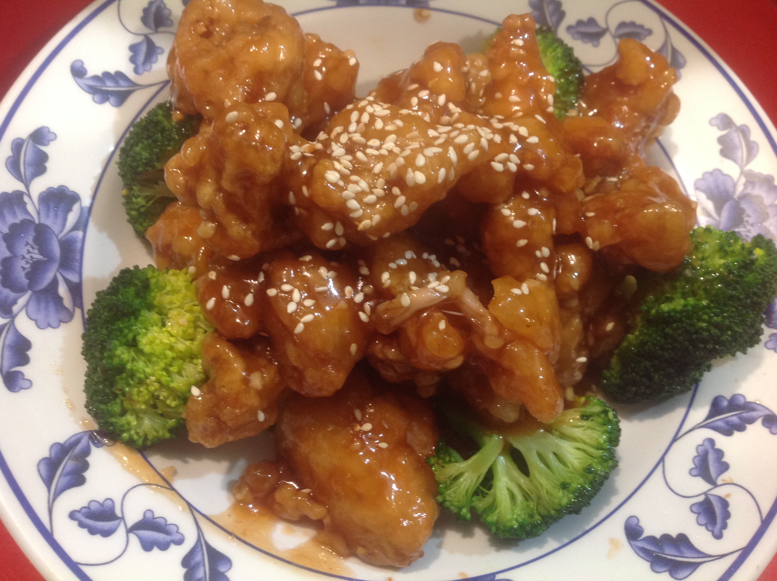 Order H2. Chicken with Sesame food online from Woodside Kitchen store, Elmhurst on bringmethat.com