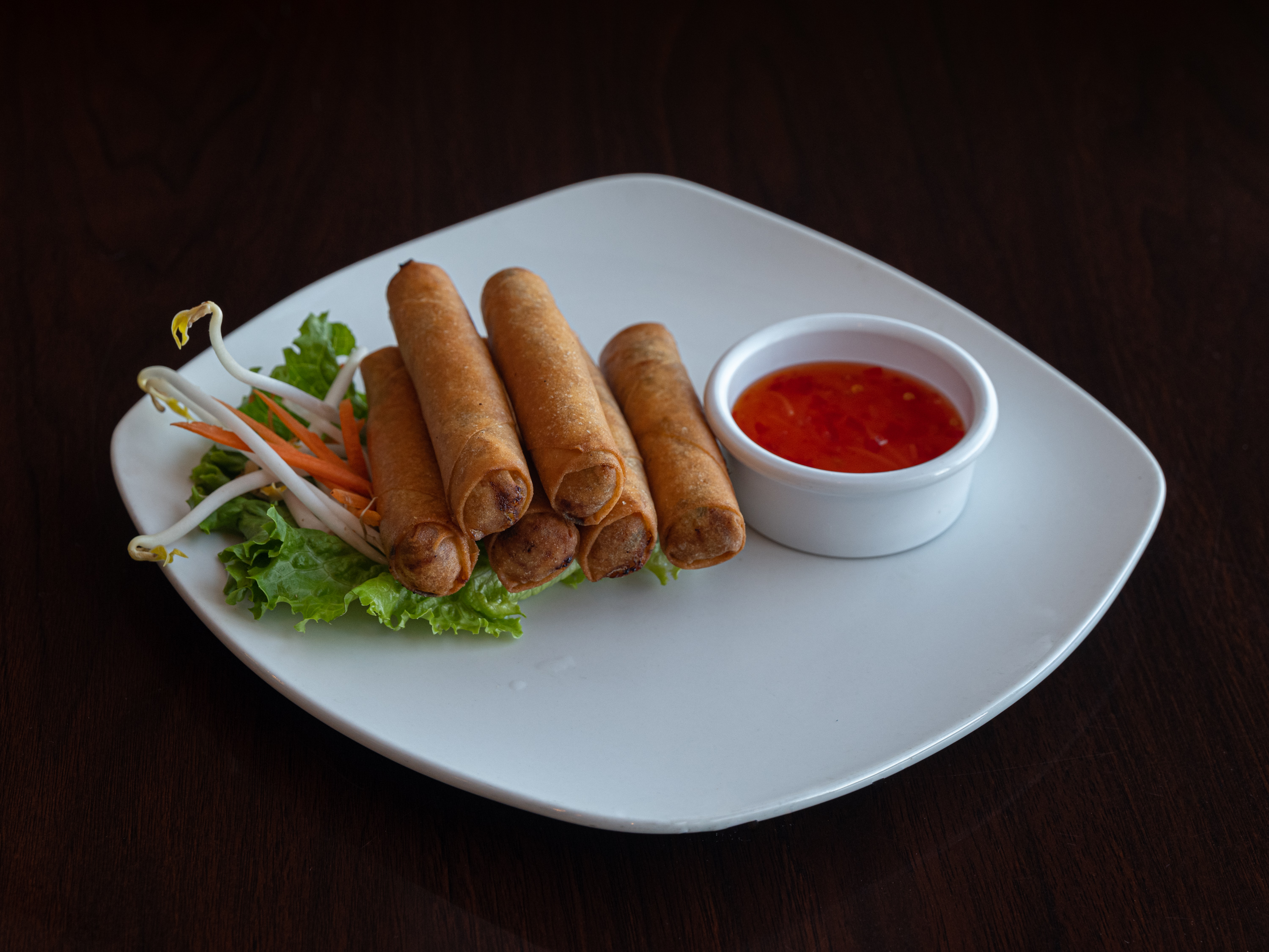 Order 7. Six Piece Egg Roll food online from Phuket Thai store, Chesterfield on bringmethat.com