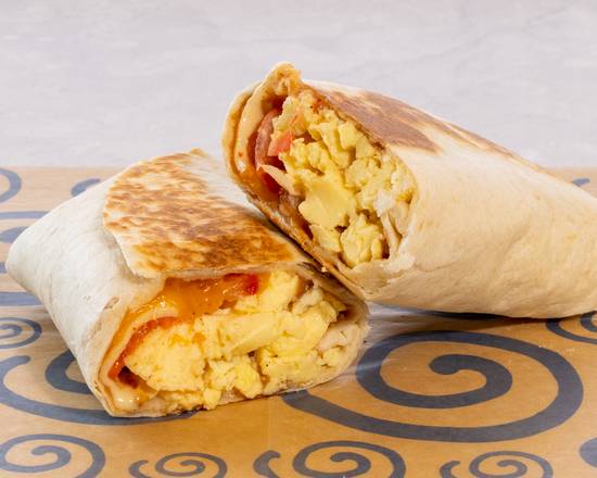 Order Huevos Rancheros Breakfast Wrap food online from Roly Poly store, Dallas on bringmethat.com
