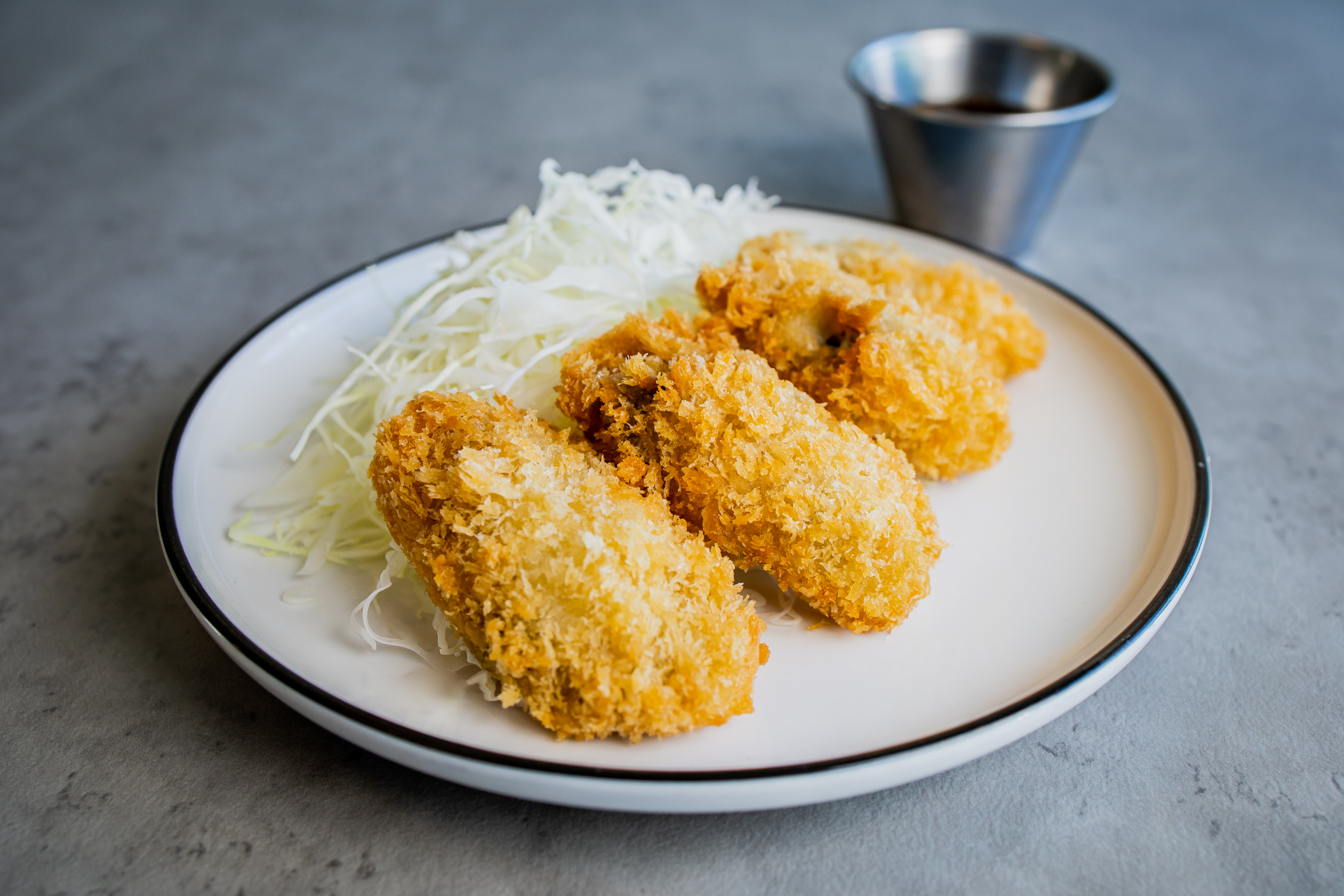 Order Kaki Fry (Japanese Fried Oyster) food online from Kcm store, Grand Rapids on bringmethat.com
