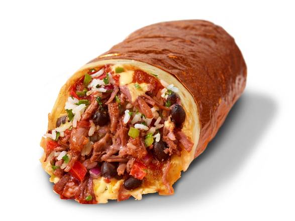 Order NEW QuesaBirria Burrito food online from Qdoba Mexican Eats store, Plymouth on bringmethat.com