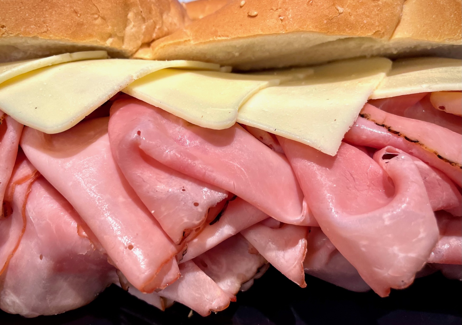 Order Honey Maple Ham and Cheese Sandwich food online from Bob'S Italian Foods store, Medford on bringmethat.com
