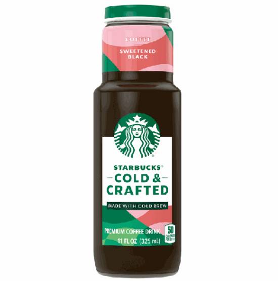 Order Starbucks Cold & Crafted Coffee - Sweetened Black food online from IV Deli Mart store, Goleta on bringmethat.com