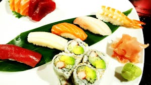 Order Sushi & Sashimi (For 1) food online from Royal Stix Restaurant store, Fayetteville on bringmethat.com