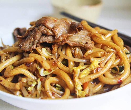 Order Beef Yaki-Udon food online from Kino Sushi store, Los Angeles on bringmethat.com