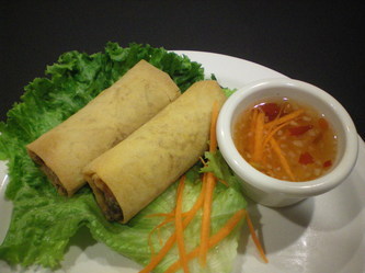 Order A1. Vietnamese Egg Rolls (2) food online from Pho Crystal store, Fairview on bringmethat.com