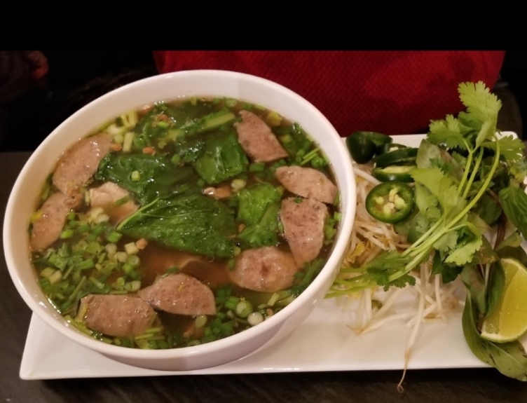 Order SP3. Meatball Noodle Soup food online from Kin Thai store, High Point on bringmethat.com
