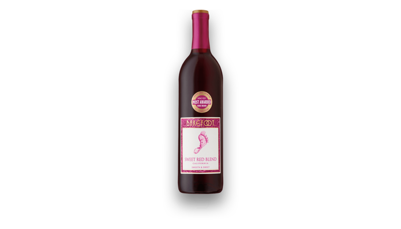 Order Barefoot Sweet Red Red Wine Blend 1.5L food online from Foodland Liquor store, Santa Ana on bringmethat.com