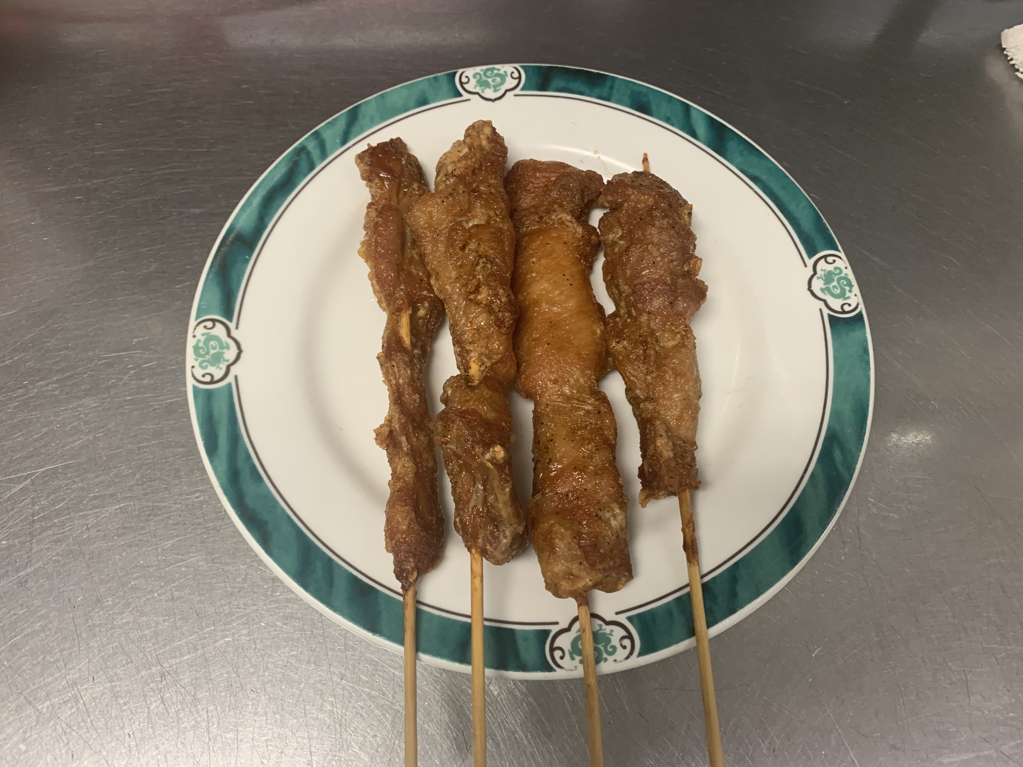 Order A3. Chicken on Stick food online from Dragon House store, Fairburn on bringmethat.com