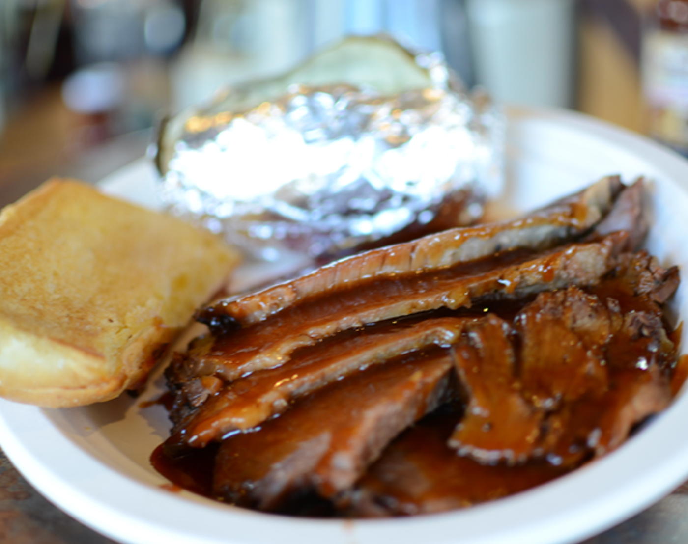 Order Beef Brisket Platter food online from Gemato's Grill store, Naperville on bringmethat.com