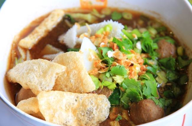 Order E) Spicy Beef Soup * food online from Thai by Thai - Sterling store, Sterling on bringmethat.com