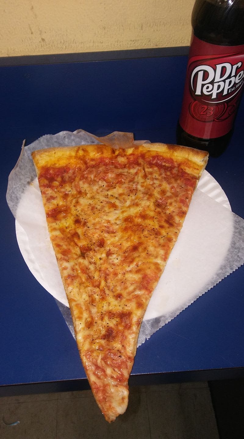 Order Extra Cheese Pizza Slice - Slice food online from Linda's Pizza store, Bronx on bringmethat.com