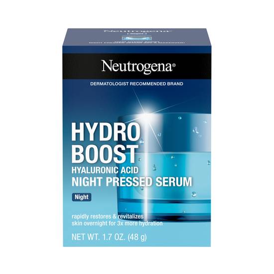 Order Neutrogena Hydro Boost Night Pressed Serum, 1.7 OZ food online from CVS store, INGLEWOOD on bringmethat.com