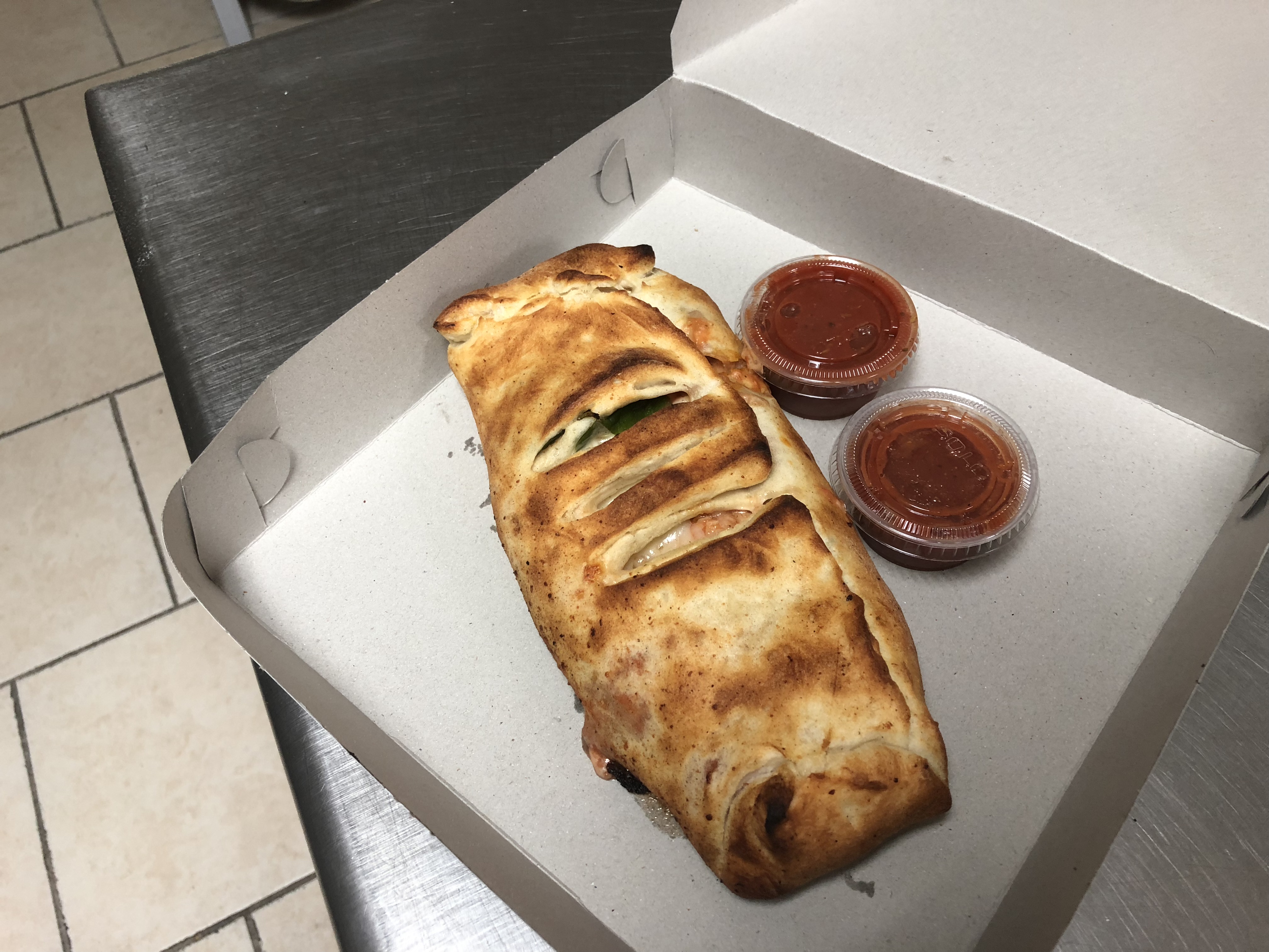Order Mozzarella Cheese Stromboli food online from Pie Time store, Rochester on bringmethat.com