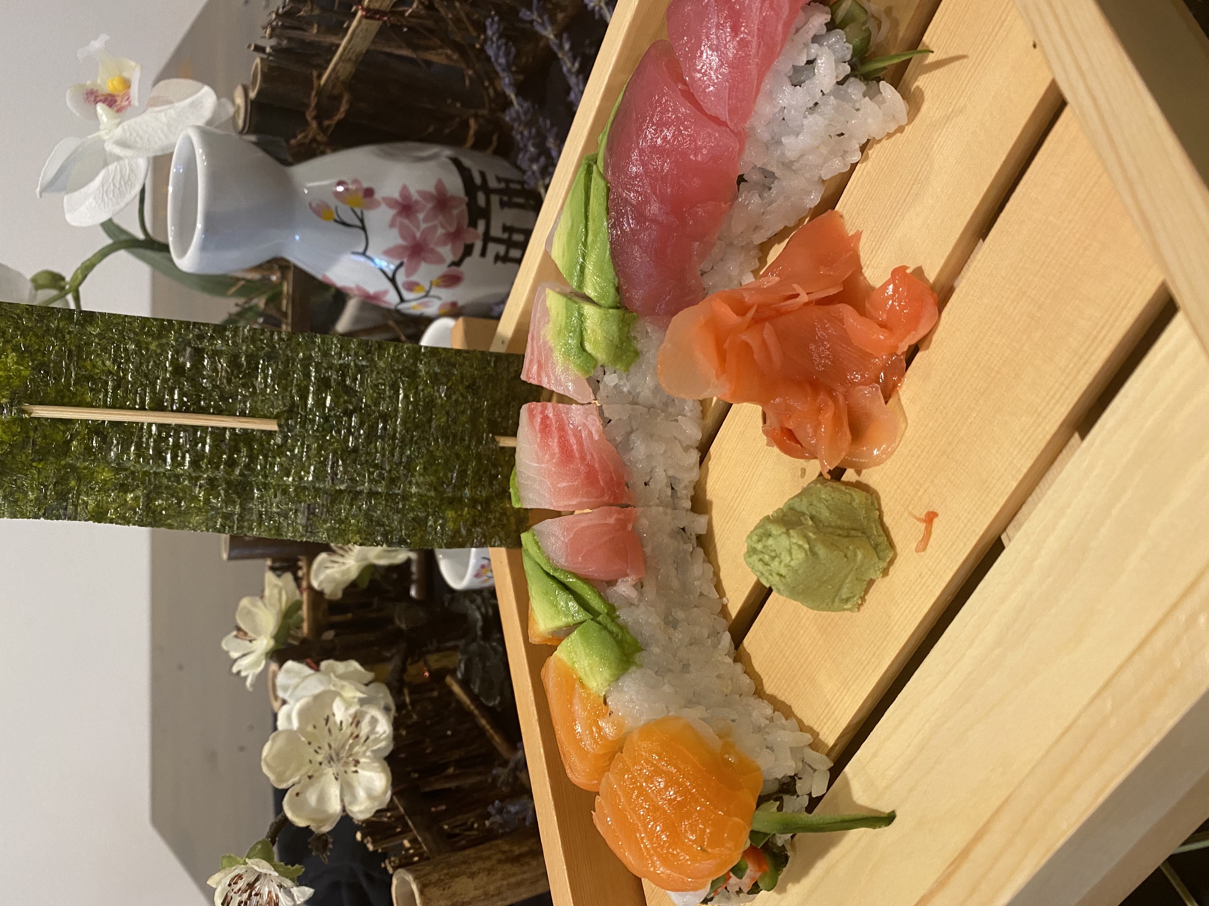 Order Rainbow Maki food online from Sushi express store, Brookline on bringmethat.com