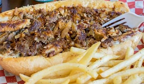 Order 14. City Hall Cheesesteak food online from Big Tony's West Philly Cheesesteaks store, Dallas on bringmethat.com