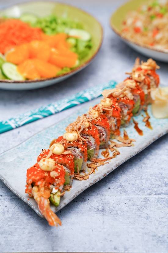 Order The Fifty Roll food online from Sushi Maki store, South Miami on bringmethat.com