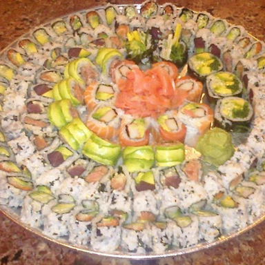 Order Medium Sushi Platter 3/7 food online from Kai Fan Asian Cuisine store, Bronx on bringmethat.com