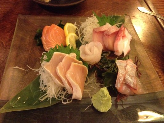 Order Sashimi Moriawase food online from Gochi Japanese Fusion Tapas store, Cupertino on bringmethat.com