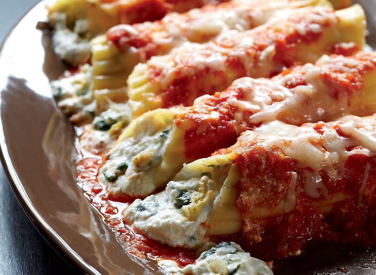 Order Manicotti food online from Cucina Pizza by Design store, West Palm Beach on bringmethat.com
