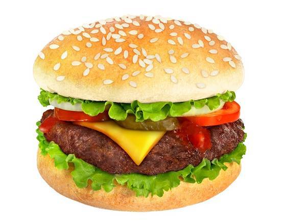 Order Cheeseburger food online from The Burger Project store, Dearborn Heights on bringmethat.com