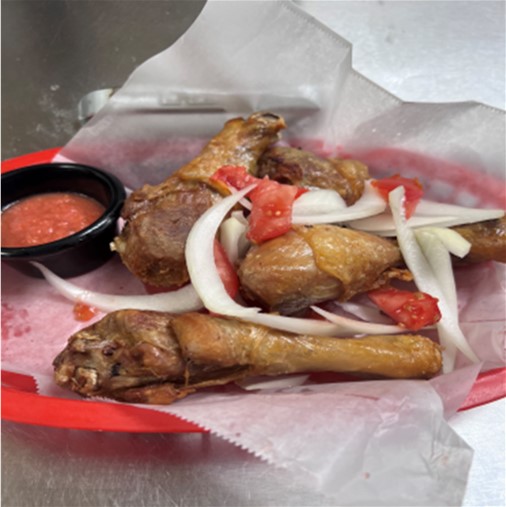 Order Fried Chicken Drumsticks food online from African Grill And Bar store, Denver on bringmethat.com