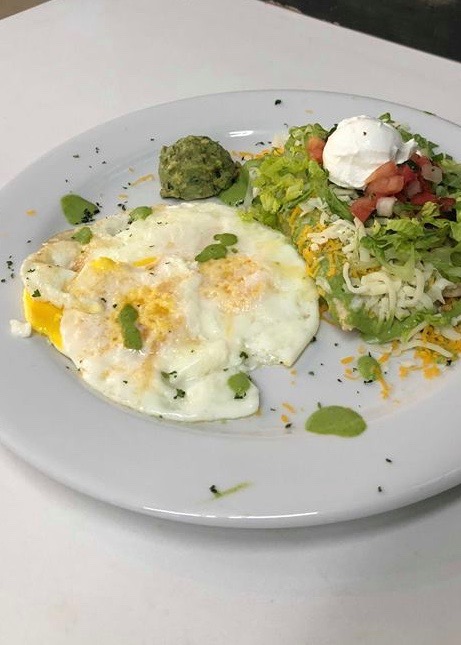 Order CHEESE GREEN ENCHILADAS food online from Energy Life Cafe store, Beverly Hills on bringmethat.com