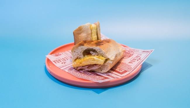 Order Ham Breakfast Sandwich* food online from Colada Shop store, Washington on bringmethat.com