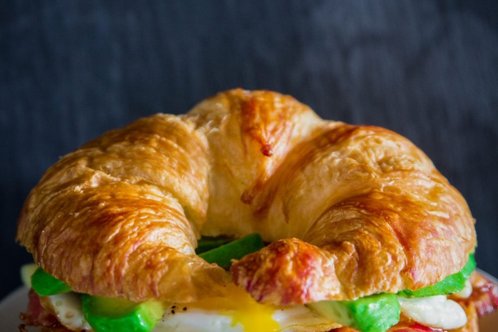 Order  Egg On A Croissant food online from La Esquina store, New York on bringmethat.com