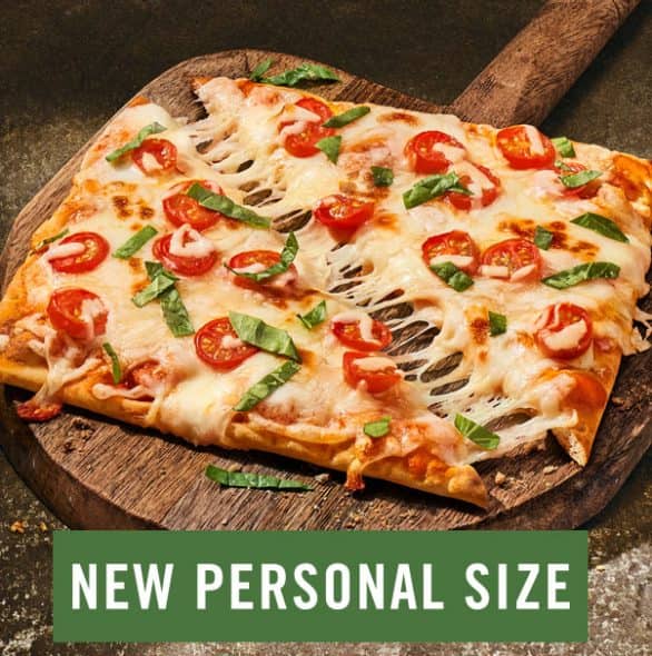 Order Margherita Flatbread Pizza food online from Panera store, Easley on bringmethat.com