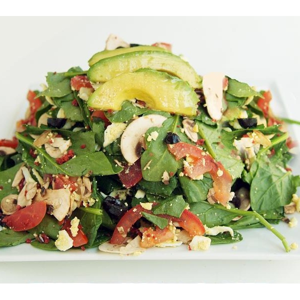 Order 12. Spinach Salad food online from Salad Farm West LA store, Los Angeles on bringmethat.com