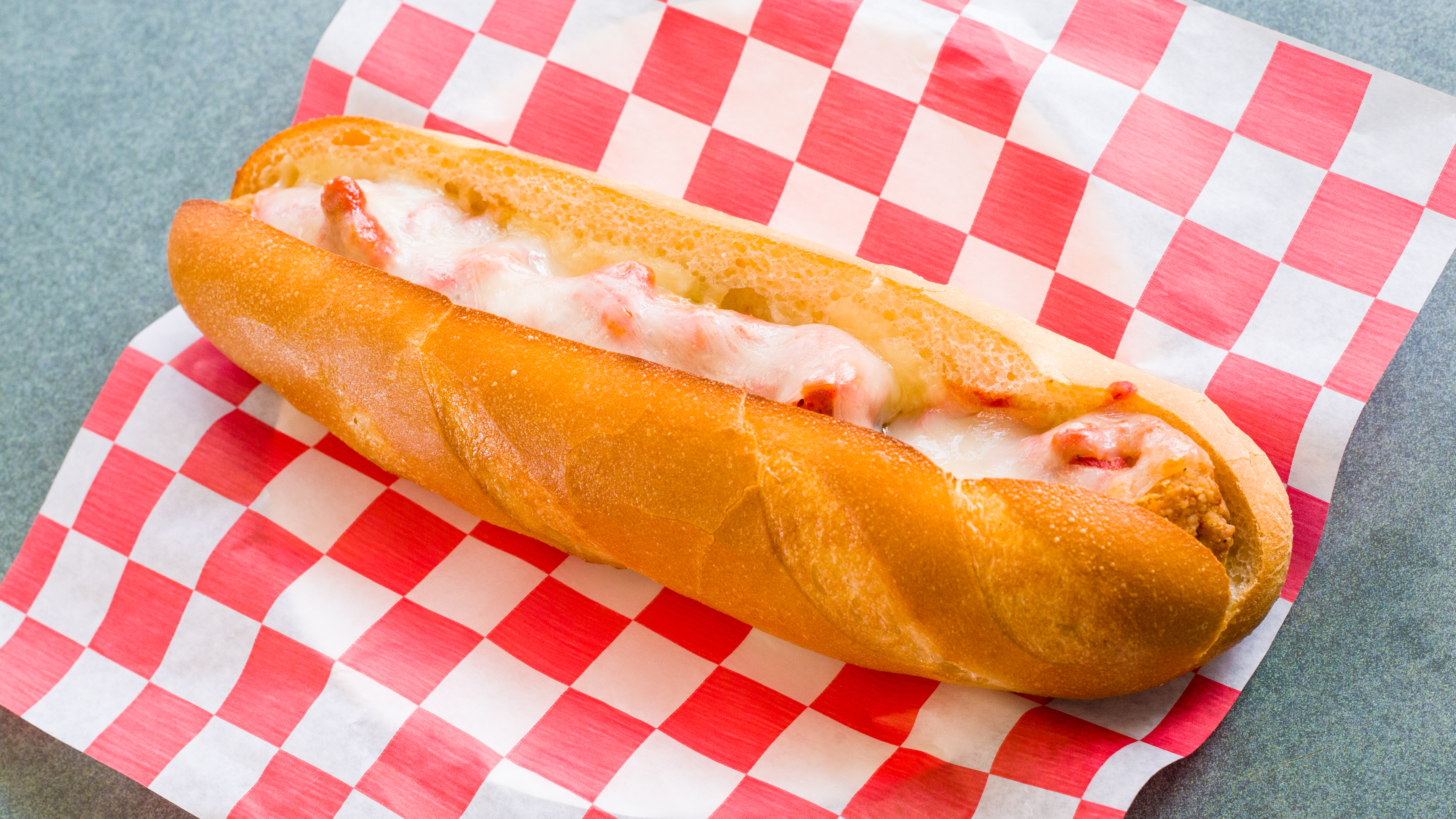 Order Chicken Parm Sub food online from Time Out Pizza & Grill store, Quincy on bringmethat.com