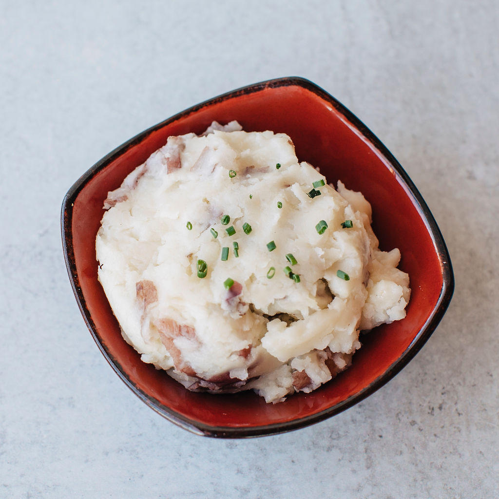 Order Mashed Red Potatoes food online from Jimmy Famous American Tavern store, San Diego on bringmethat.com