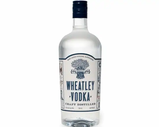 Order Wheatly, Hand Crafted Vodka 10 Times Distilled, 750mL, 80 Proof food online from Sousa Wines & Liquors store, Mountain View on bringmethat.com