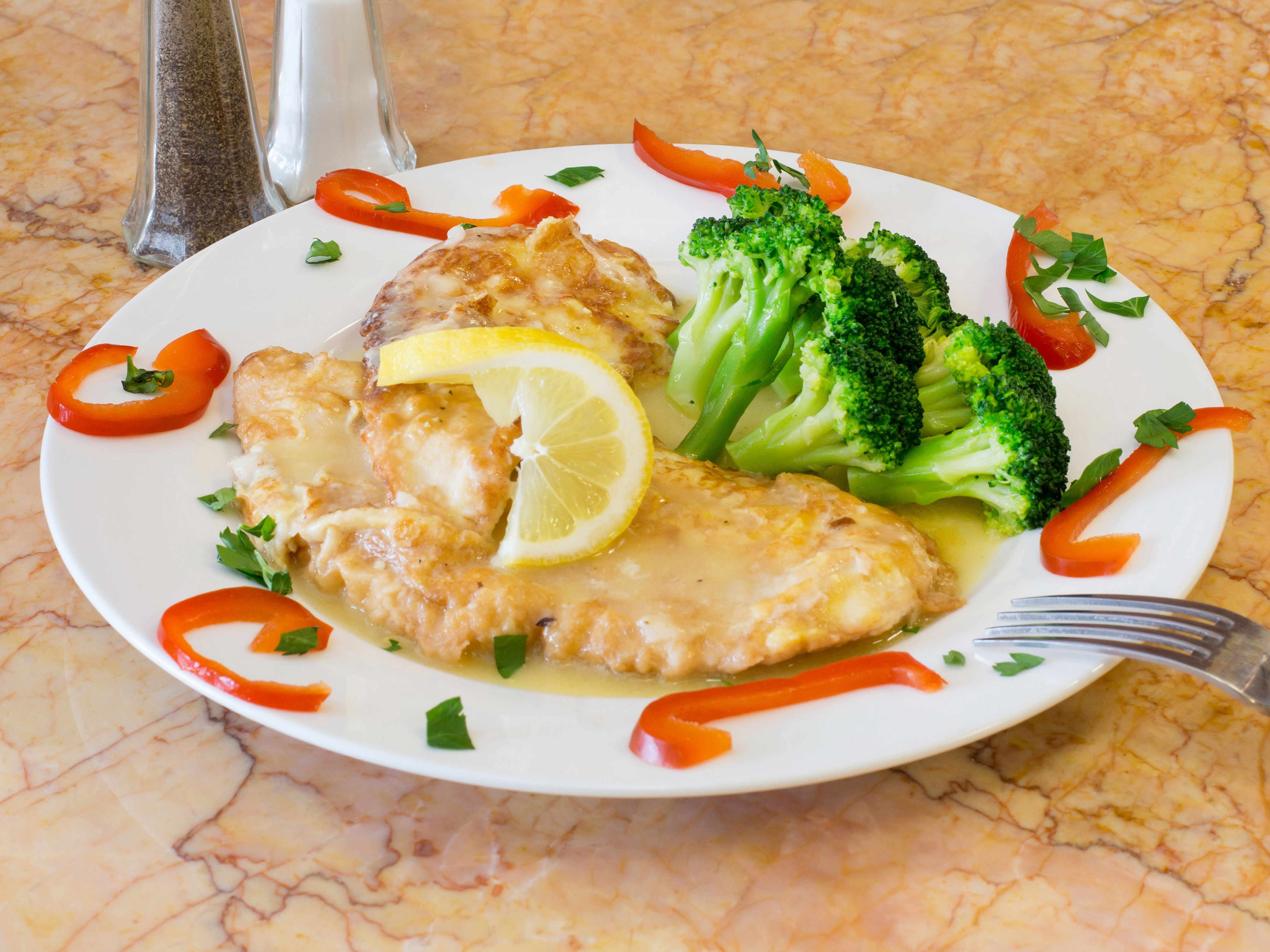 Order Chicken Francese food online from Outta Hand Pizza store, Westfield on bringmethat.com
