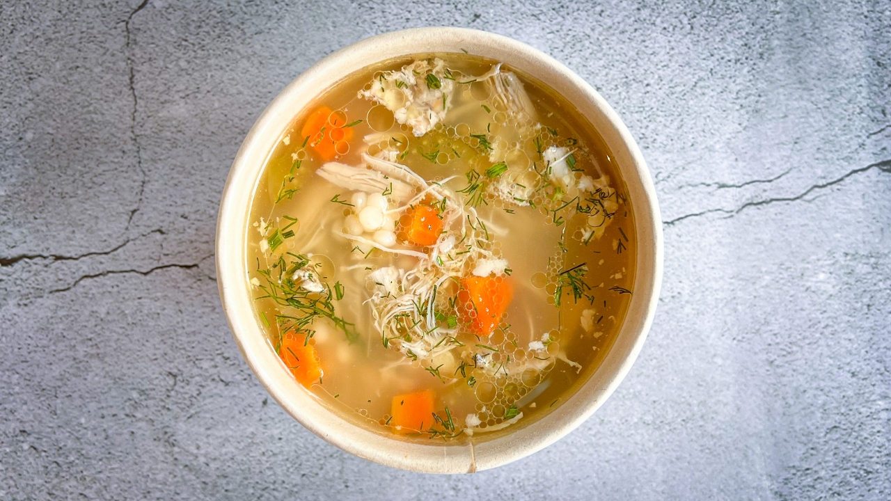 Order Chicken Bone Broth Soup food online from Soupchu store, San Francisco on bringmethat.com