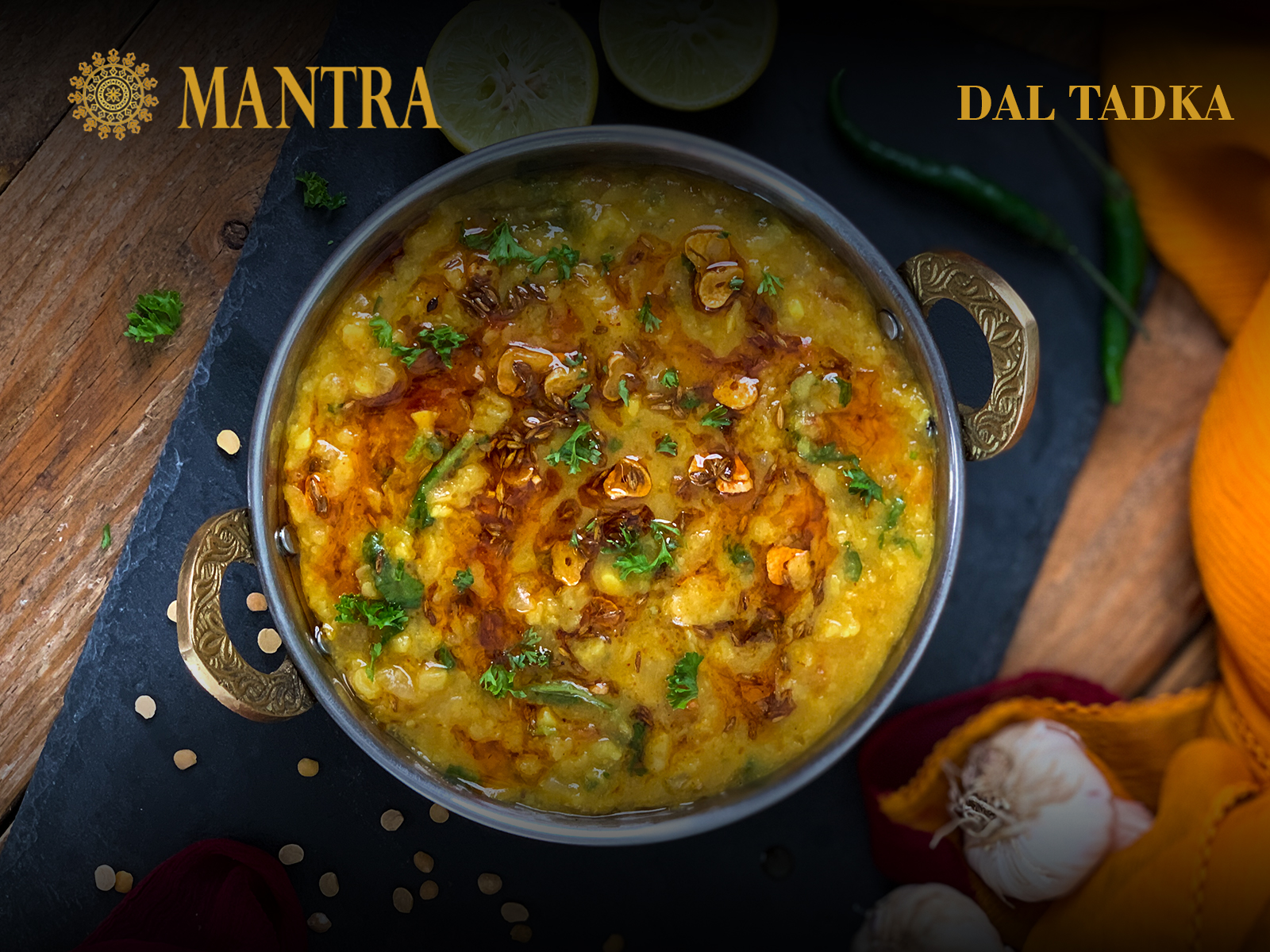 Order Dal Tadka food online from Mantra restaurant store, Jersey City on bringmethat.com